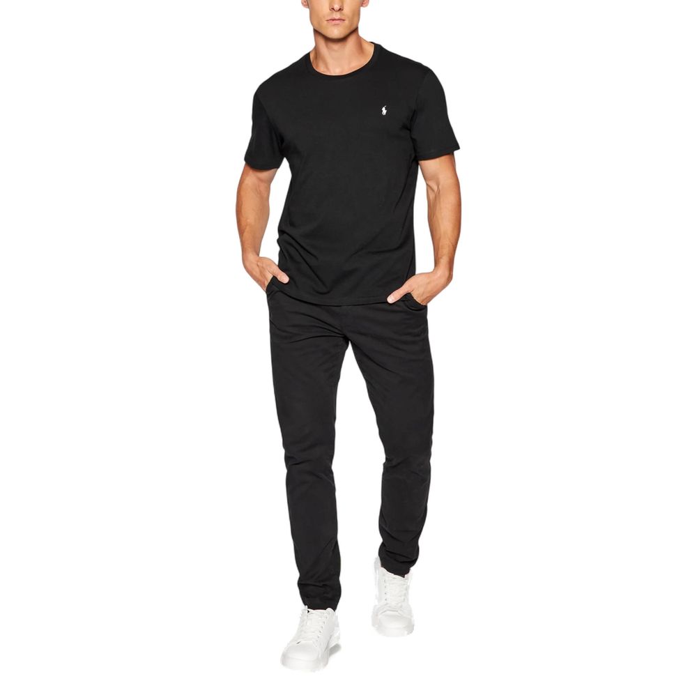 Ralph Lauren Black Cotton T-Shirt