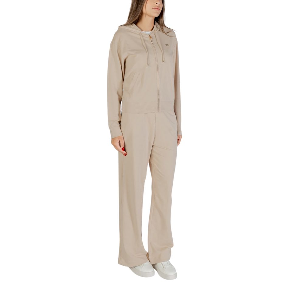 EA7 Emporio Armani Beige Cotton Tracksuit