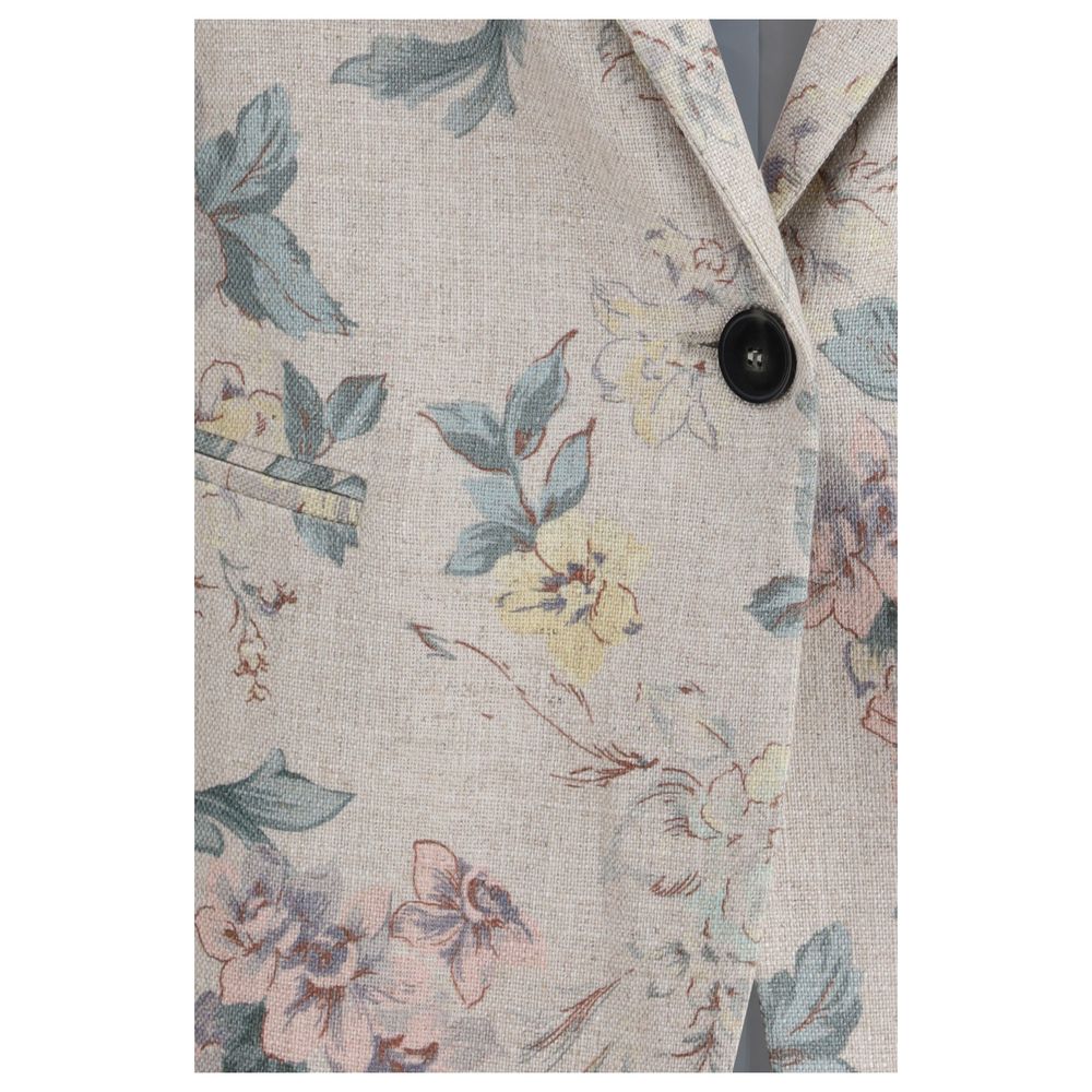 Forte_Forte Multicolor Viscose Coat