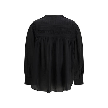 Isabel Marant Étoile Black Cotton Dress Shirt