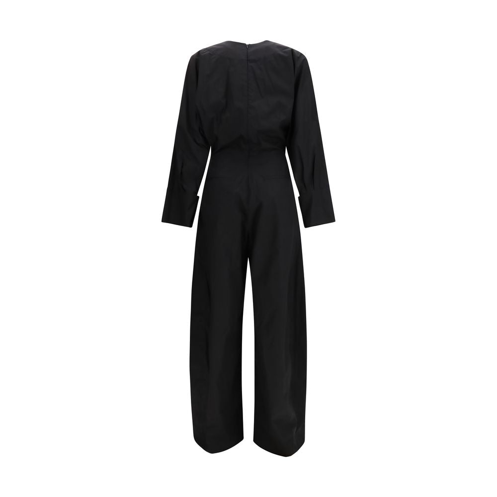 The Latest Black Cotton Jumpsuit