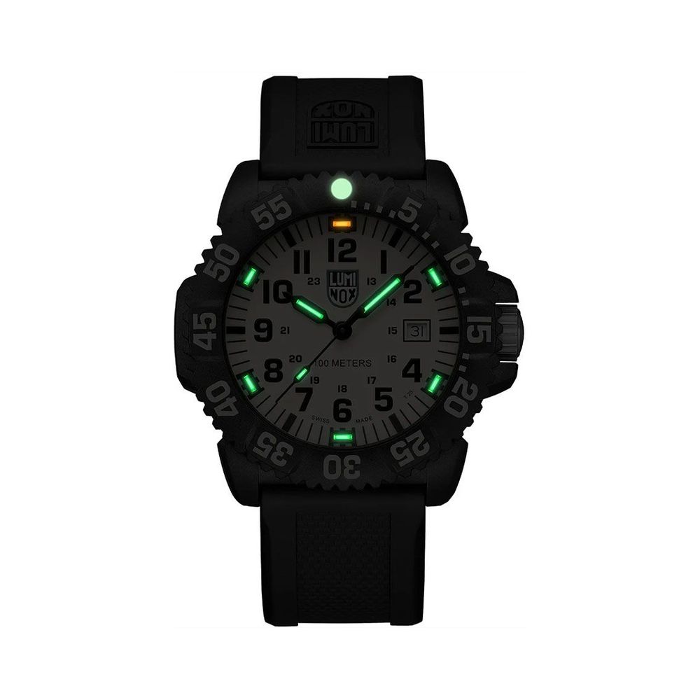 Luminox Black Resin Sport Watch