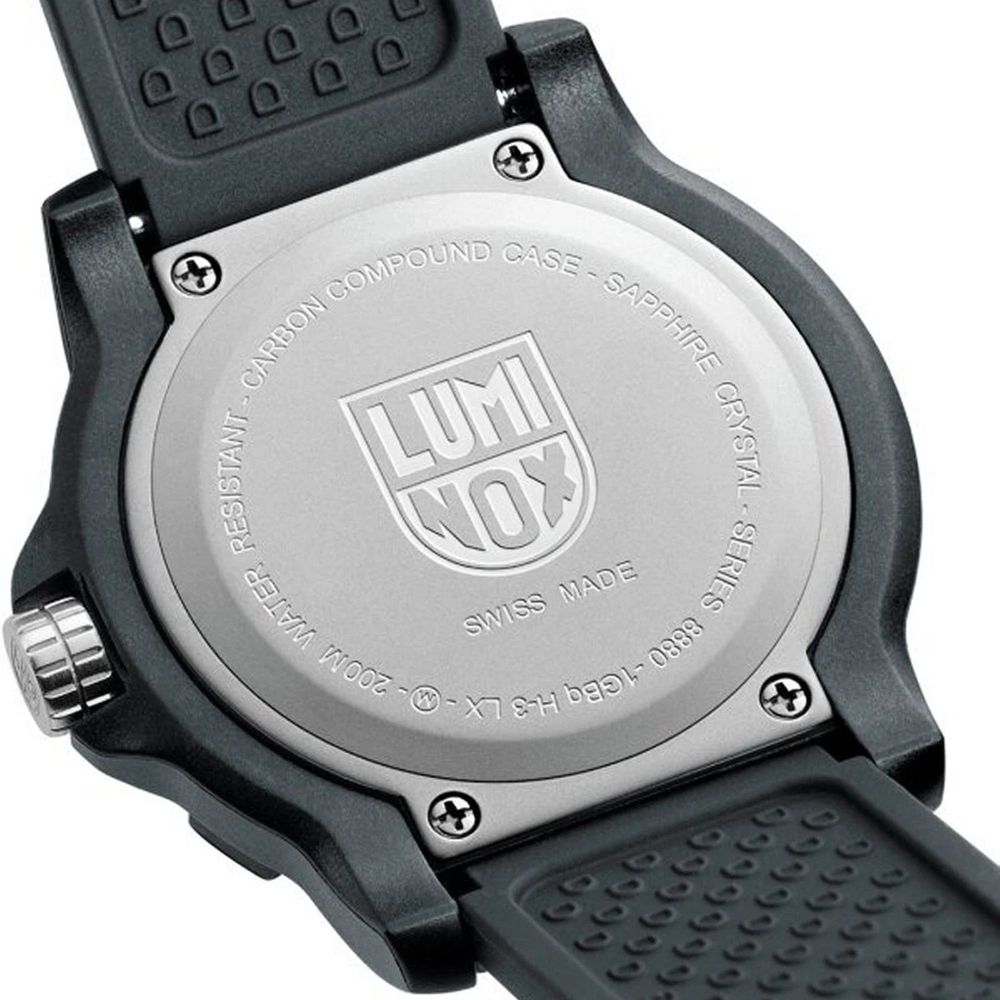 Luminox Black Resin Sport Watch