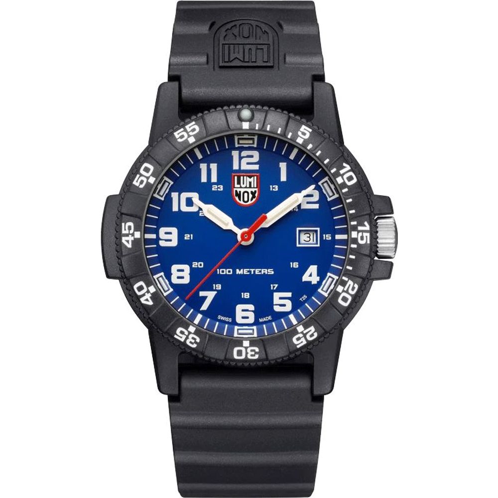Luminox Blue Resin Sport Watch