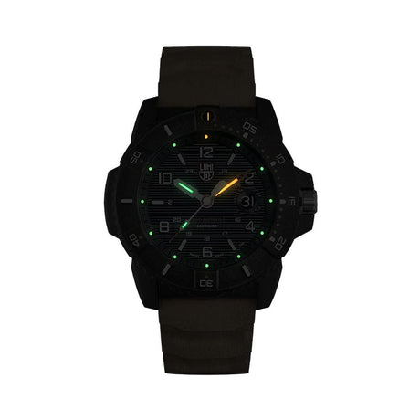 Luminox Orange Rubber Sport Watch