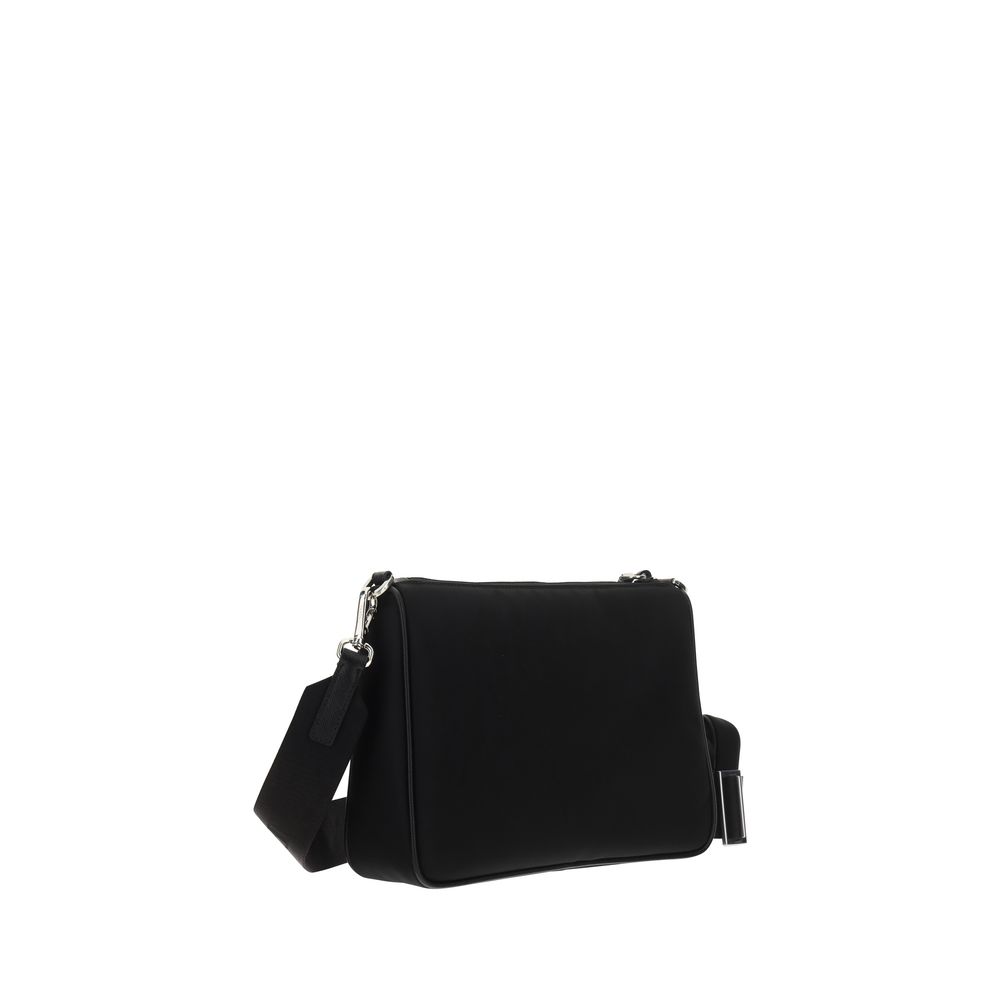 Prada Black Nylon Shoulder Bag