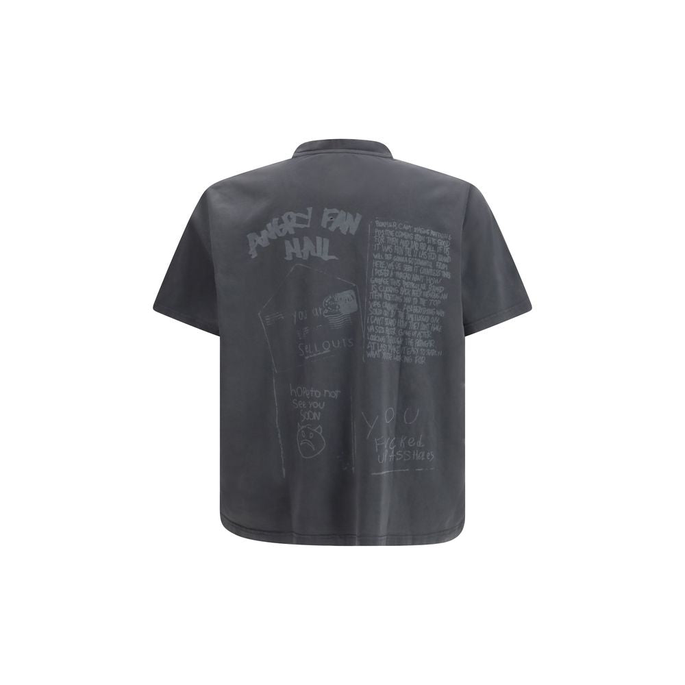 Our Legacy Gray Cotton T-Shirt