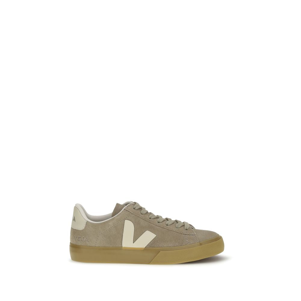 Veja Beige Calf Leather Bos Taurus Sneakers
