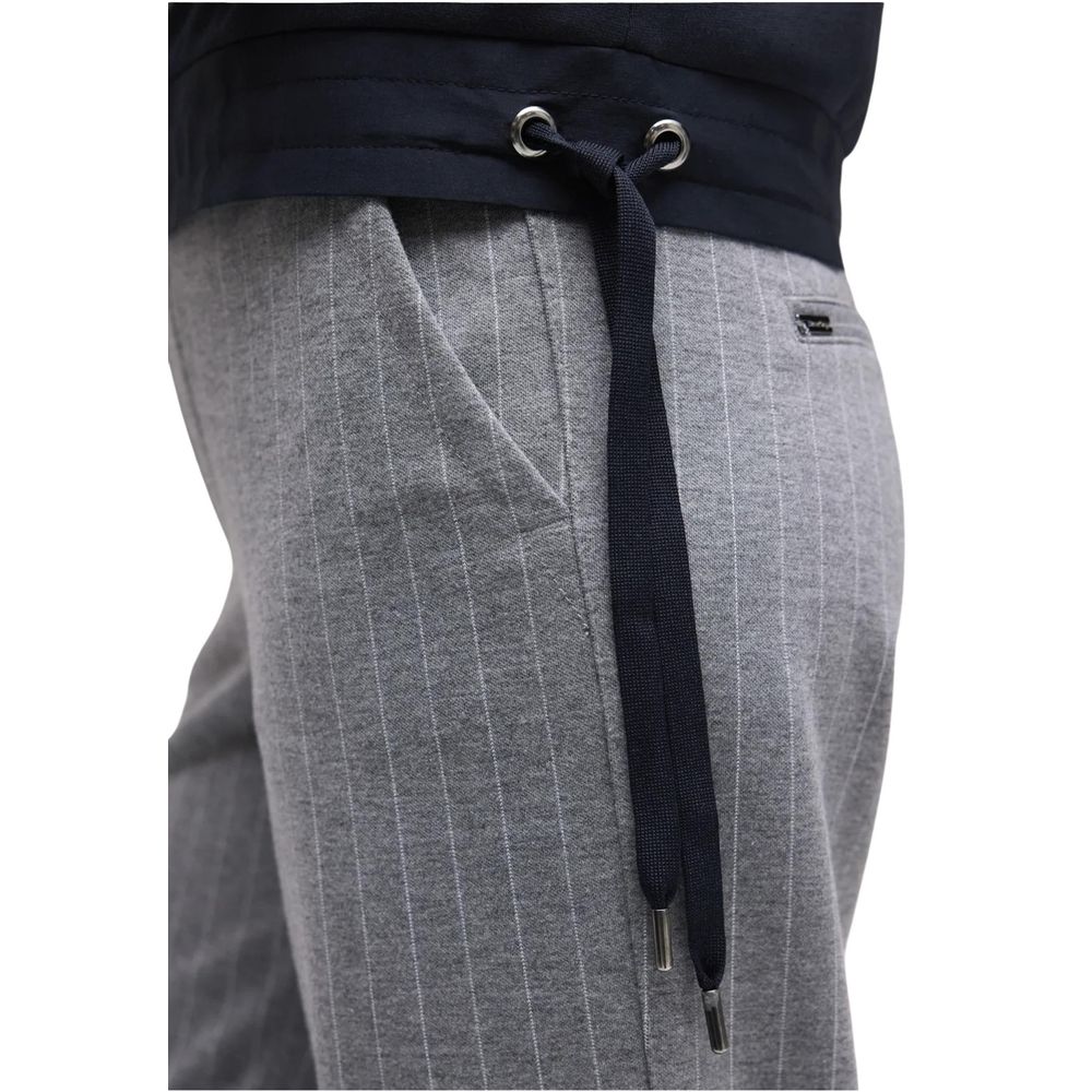 Street One Blue Polyester Sweatshirt