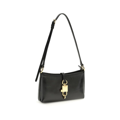 Dolce & Gabbana Black Calf Leather Bos Taurus Shoulder Bag