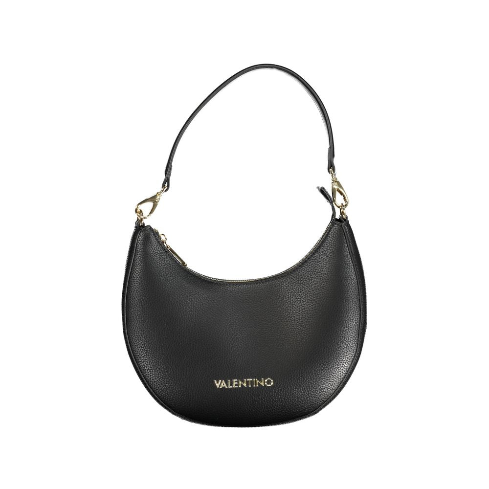 Mario Valentino Black Polyurethane Women Handbag