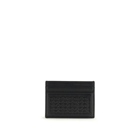 Dolce & Gabbana Black Cotton Wallet