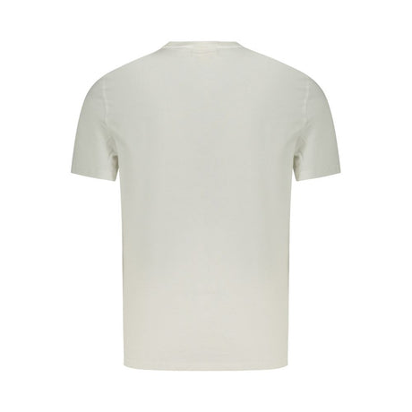 Calvin Klein White Cotton Men T-Shirt