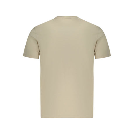 Calvin Klein Beige Cotton Men T-Shirt