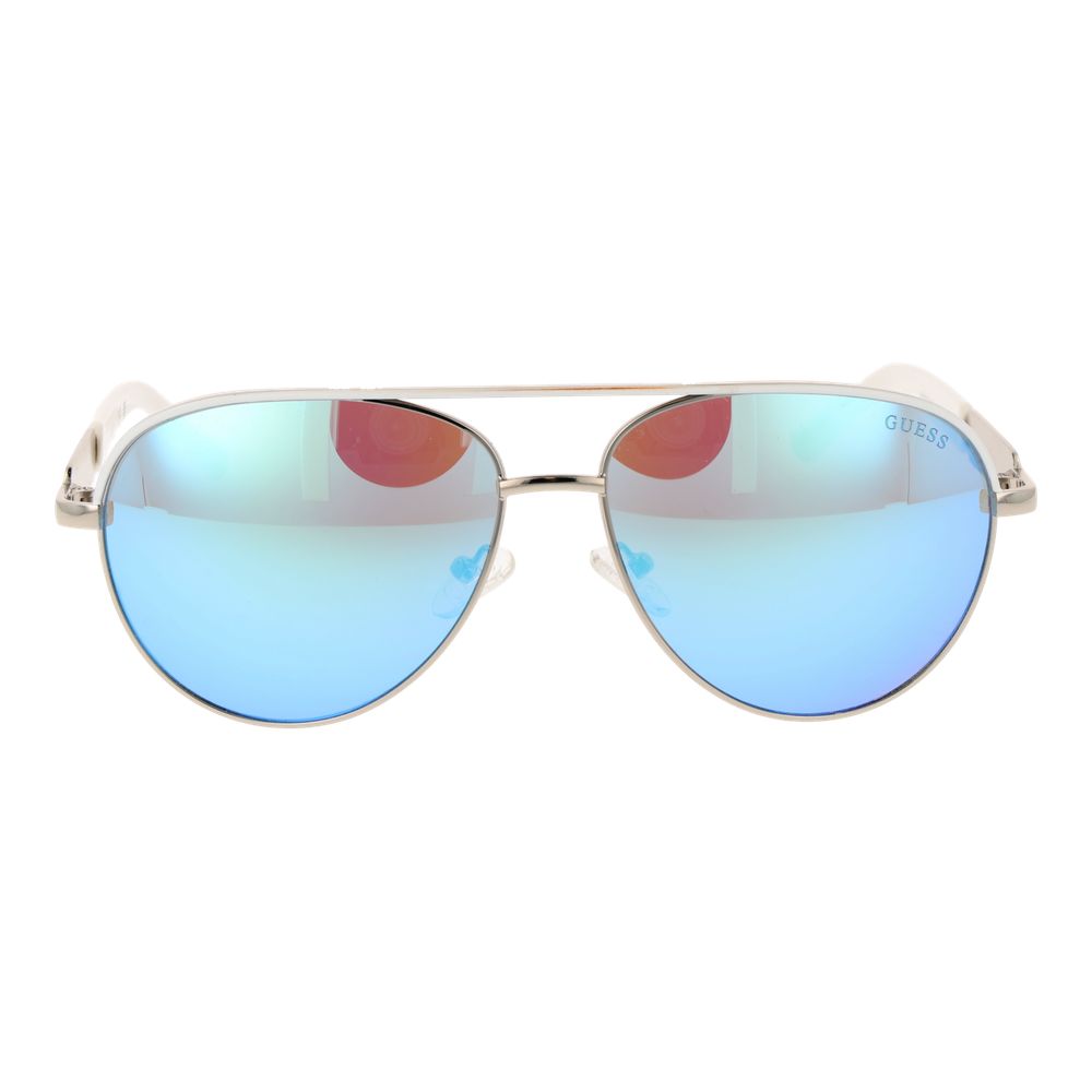 Guess Silver Metal Sunglasses