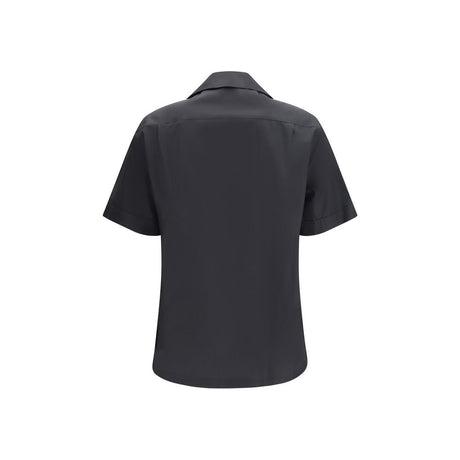 Dolce & Gabbana Black Cotton Shortsleeve Shirt