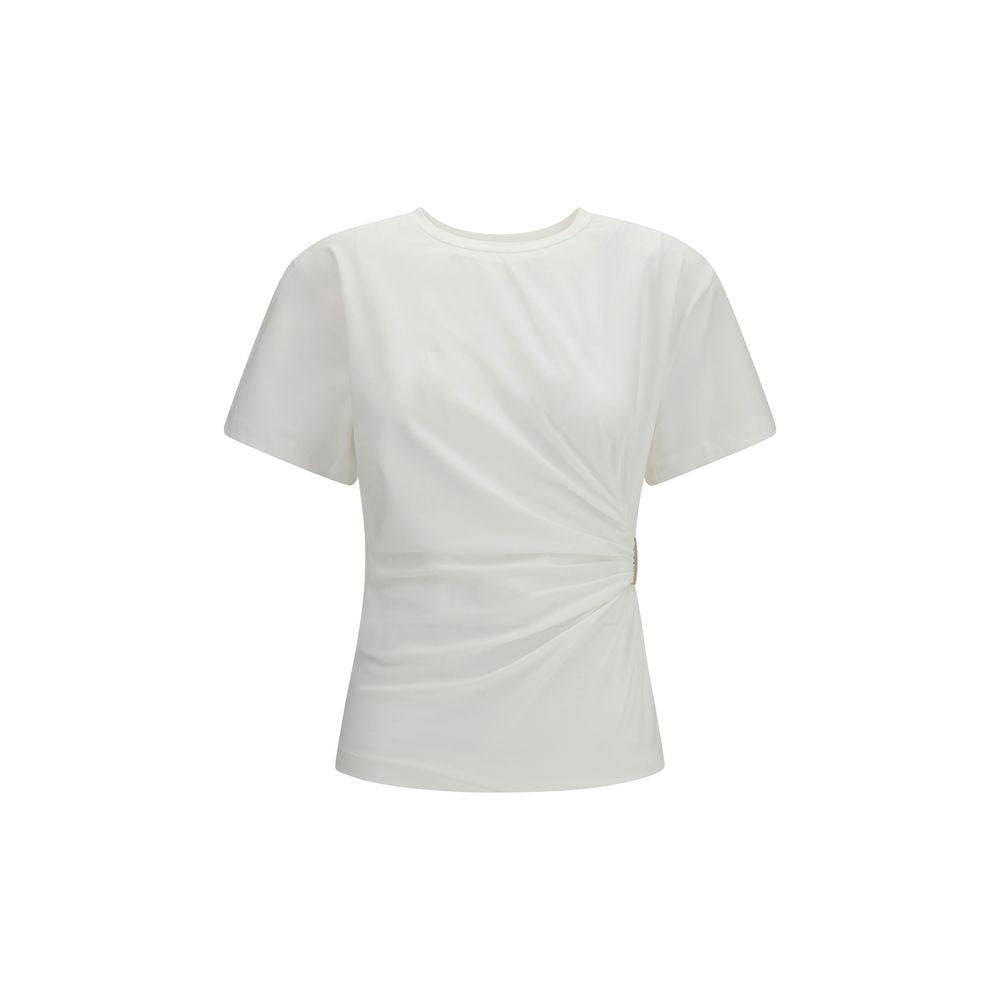 PINKO White Cotton T-Shirt