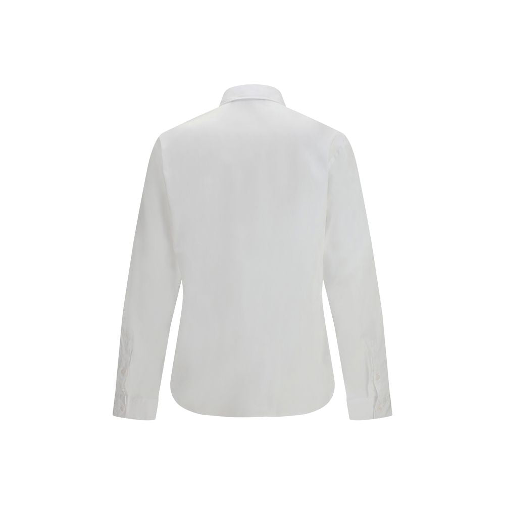 Versace Jeans White Cotton Shirt