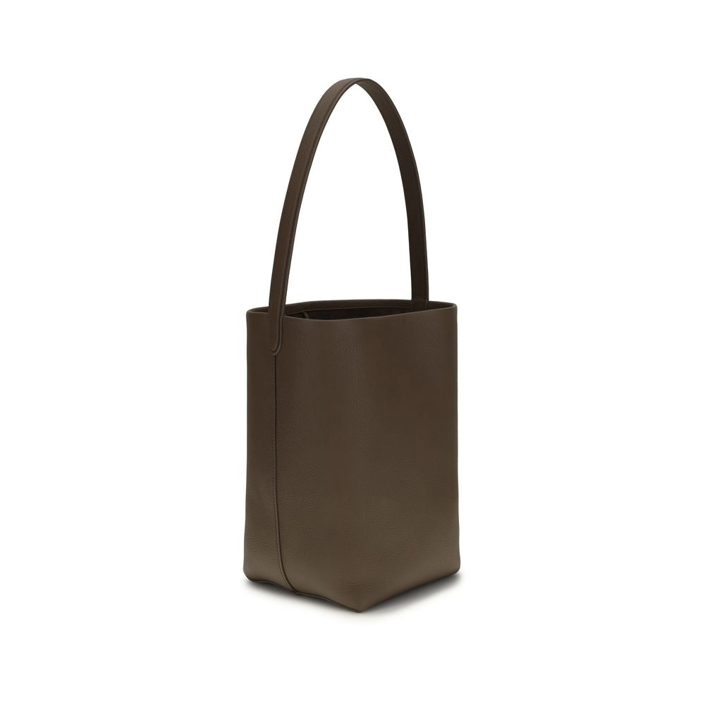 The Row Green Calf Leather Bos Taurus Shoulder Bag