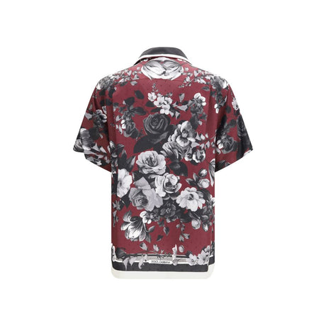 Dolce & Gabbana Multicolor Silk Pattern Shirt