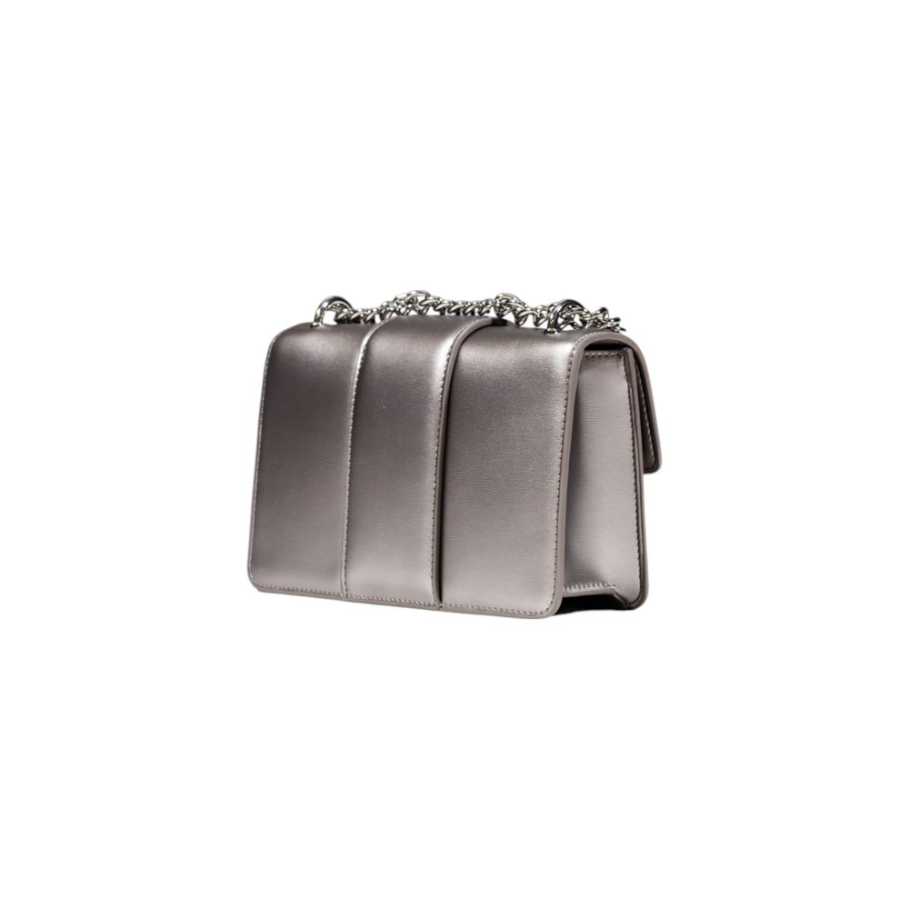 Armani Exchange Gray Polyester Handbag