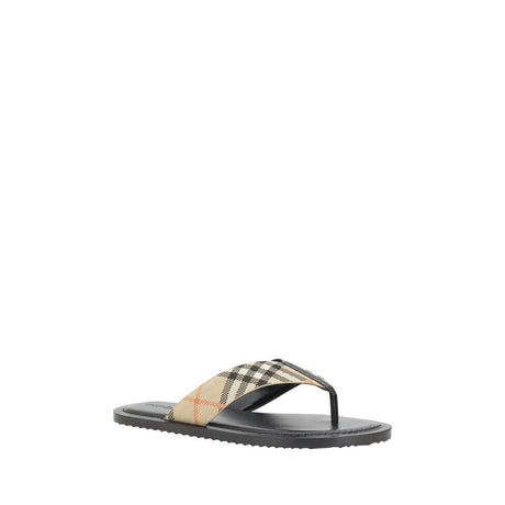 Burberry Multicolor Polyamide Flat Sandals