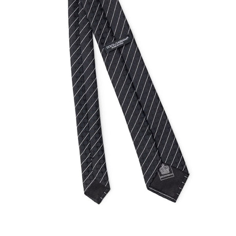 Dolce & Gabbana Black Polyester Tie