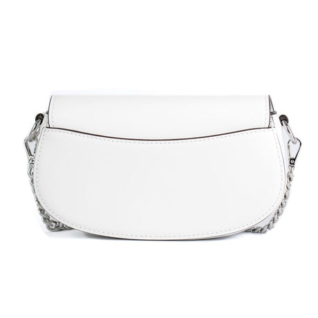 Michael Kors White Leather Shoulder Bag