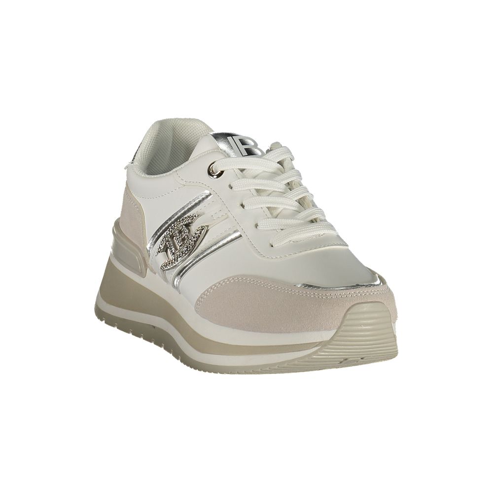 Laura Biagiotti White Polyurethane Women Sneaker