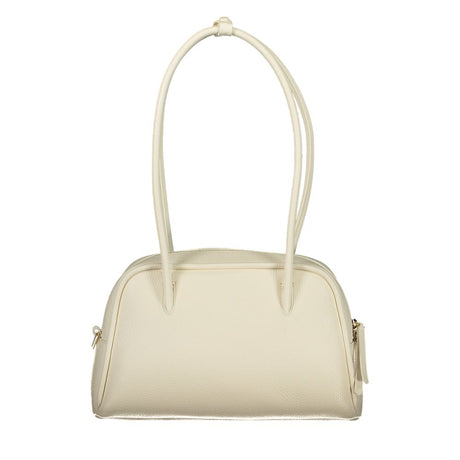 Coccinelle White Leather Handbag
