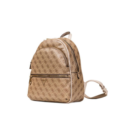 Guess Beige Polyethylene Backpack