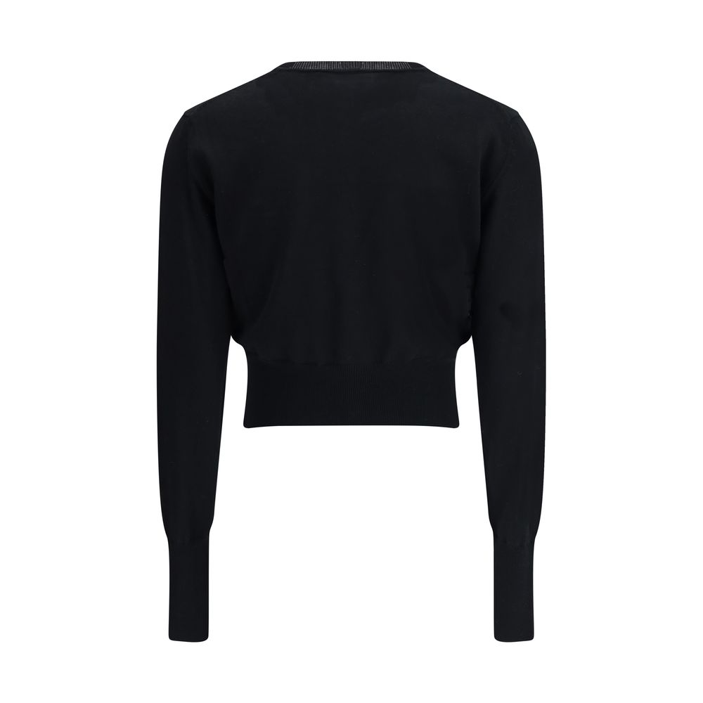 Vivienne Westwood Black Cotton Cardigan