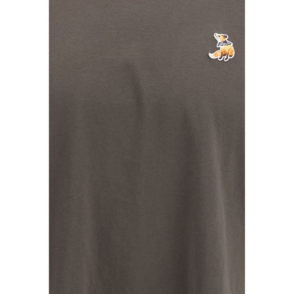 Maison Kitsuné Brown Cotton T-Shirt