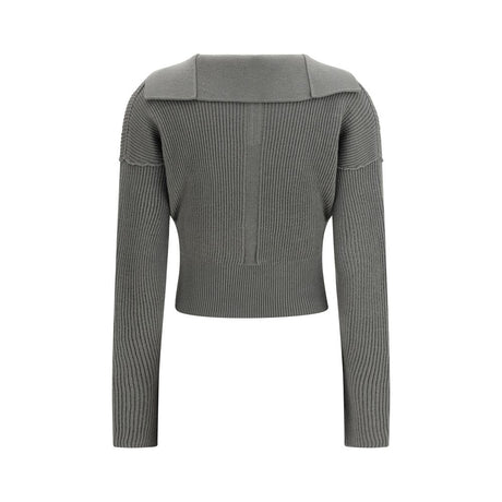 Rick Owens Bicolor Wool Oves Aries Sweatshirt