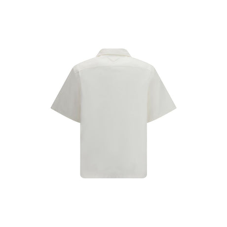 Prada White Cotton Shirt