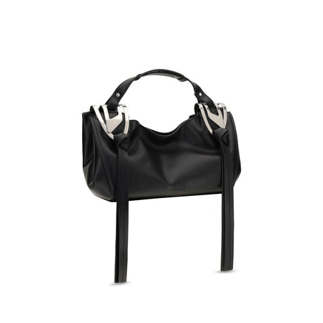 Diesel Black Calf Leather Bos Taurus Shoulder Bag