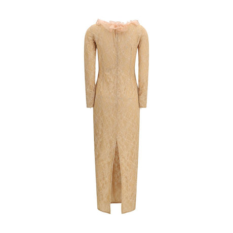 Alessandra Rich Multicolor Polyamide Cocktail Dress
