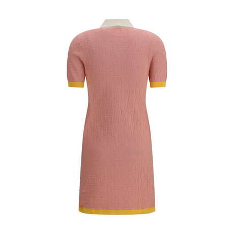 Fendi Multicolor Polyamide Casual Dress