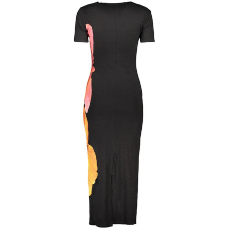 Desigual Black Viscosa Women Dress