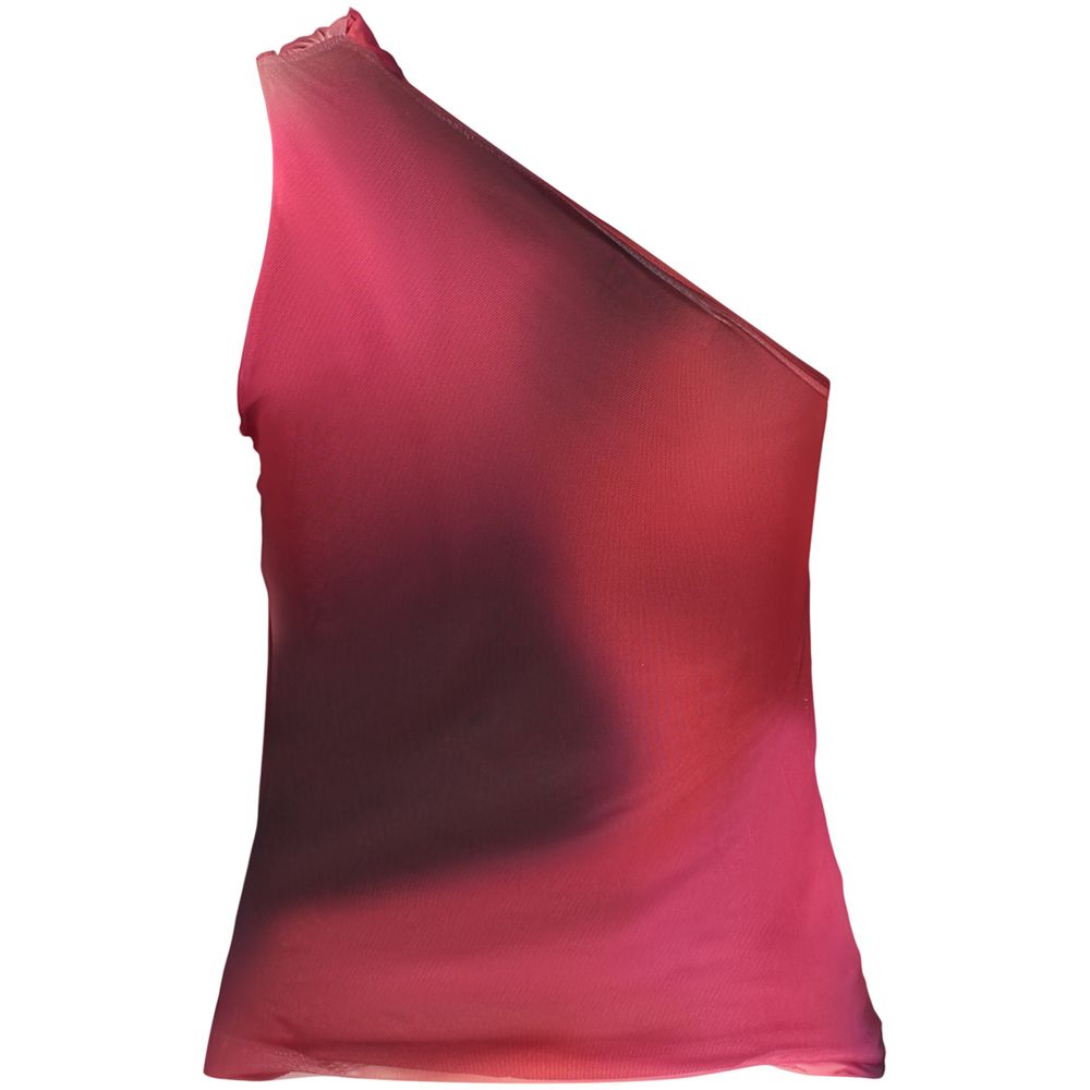 Desigual Purple Elastane T-Shirt