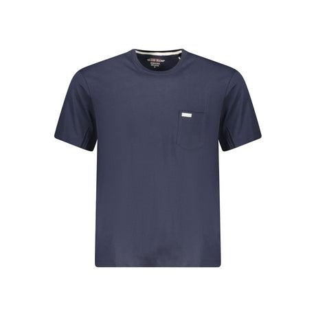 Guess Jeans Blue Organic Cotton Men T-Shirt