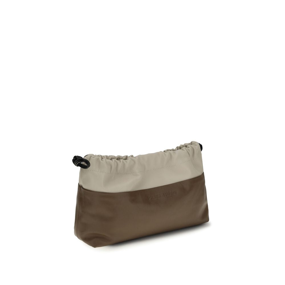 Pierre Hardy Brown Calf Leather Bos Taurus Shoulder Bag