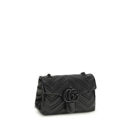 Gucci Black Calf Leather Bos Taurus Shoulder Bag