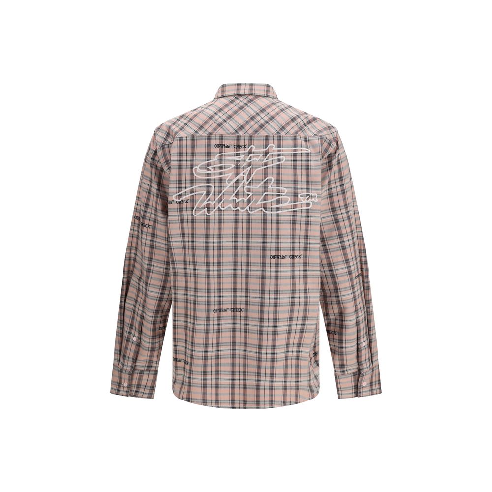 Off-White Multicolor Cotton Shirt