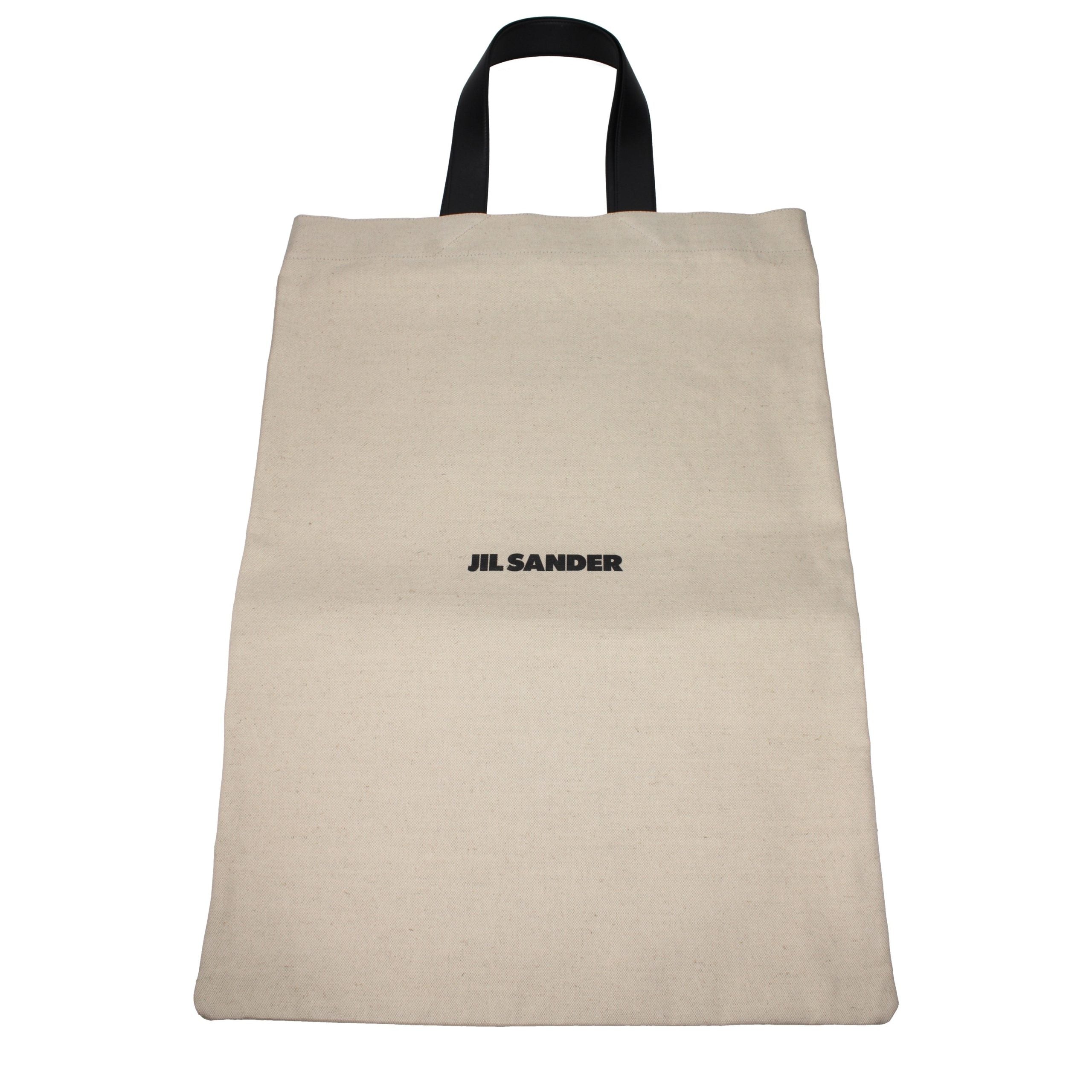 Jil Sander Beige Fabric Shoulder Bag
