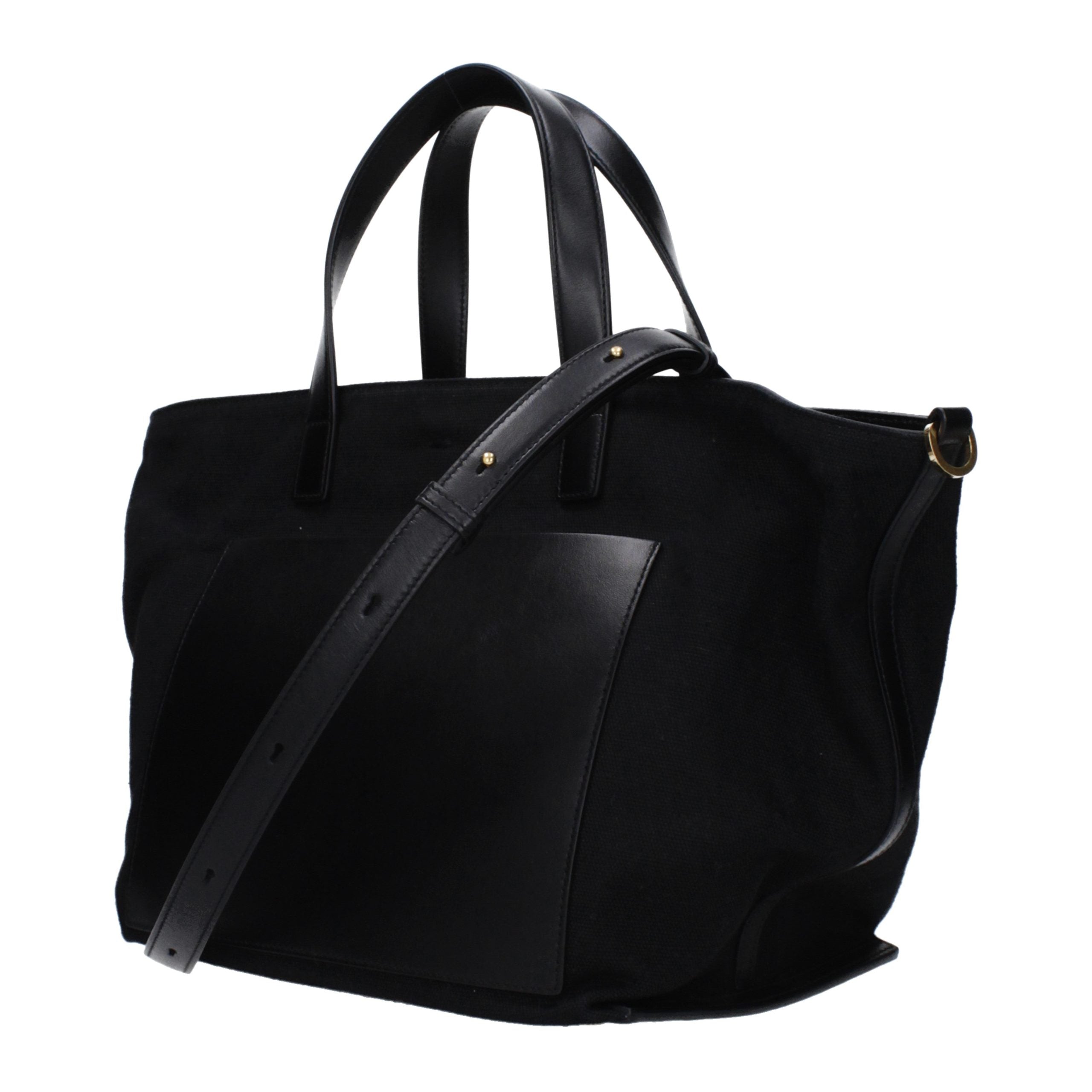 Jil Sander Black Fabric Handbag