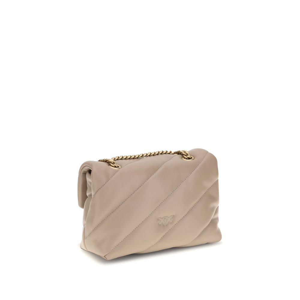 PINKO Multicolor Calf Leather Bos Taurus Shoulder Bag