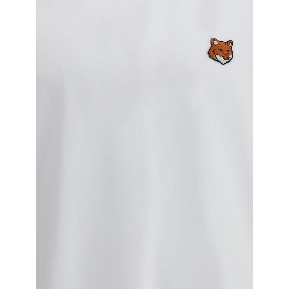 Maison Kitsuné White Cotton T-Shirt