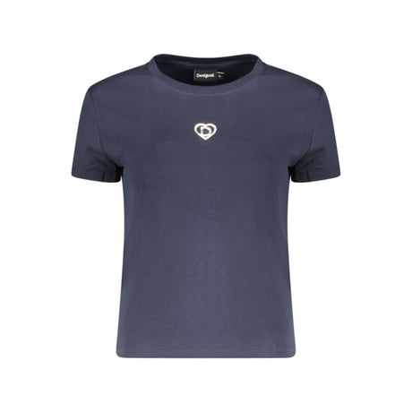 Desigual Blue Cotton T-Shirt