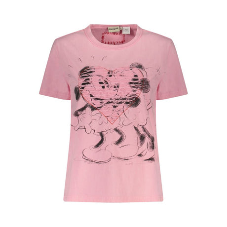 Desigual Rosa Cotton Women T-Shirt